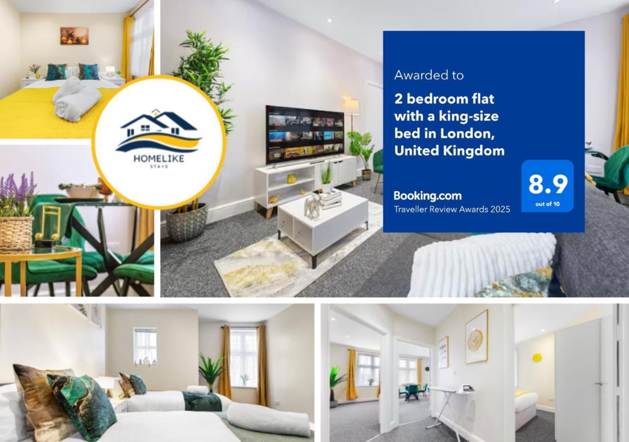 Elegant 2Br London Hideaway- King Bed, Sleeps 6 - Parking- Instant Book- 20 Percent Off Limited Time! 巴尔内特 外观 照片